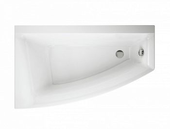 Cersanit VIRGO MAX Асимметричная акриловая ванна 150x90, левосторонняя, без ножек в #REGION_NAME_DECLINE_PP#