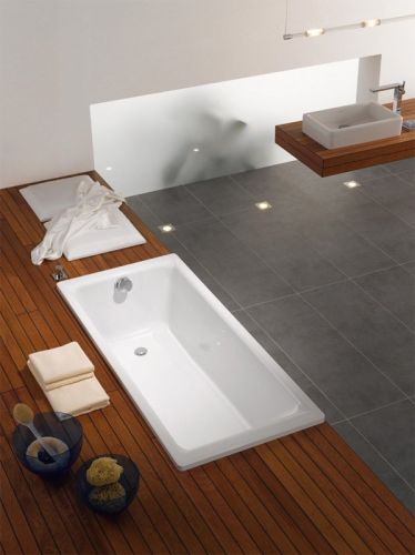 Стальная ванна Kaldewei SANIFORM PLUS Mod.371-1, размер 1700*730*410, Easy clean, alpine white, без ножек в Апшеронске