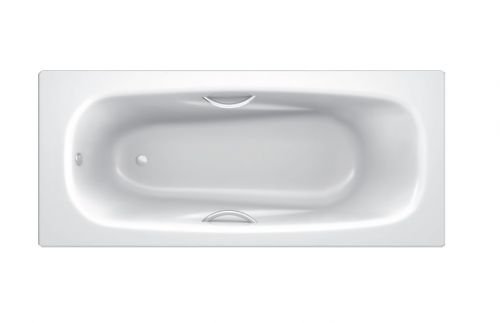 Ванна стальная BLB UNIVERSAL ANATOMICA 150*75, белая, с отверстиями для ручек в Апшеронске