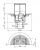 APV2321 Сливной трап 105 × 105/50/75, подводка – прямая, решетка – нержавеющая сталь, гидрозатвор Alca Plast в Апшеронске