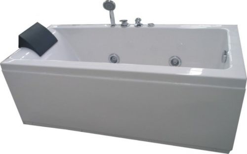 Appollo Акриловая ванна TS-9012 170*75*60, с сифоном и подголовником в Апшеронске
