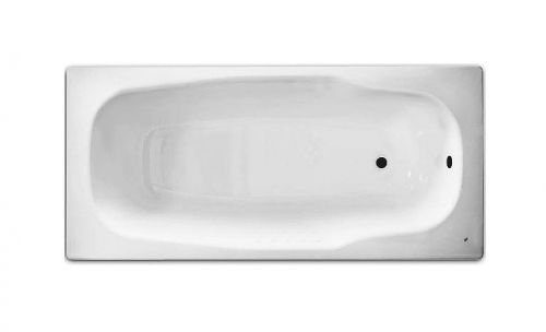 Стальная ванна BLB ATLANTICA HG 180*80, белая, без отверстий для ручек в Апшеронске
